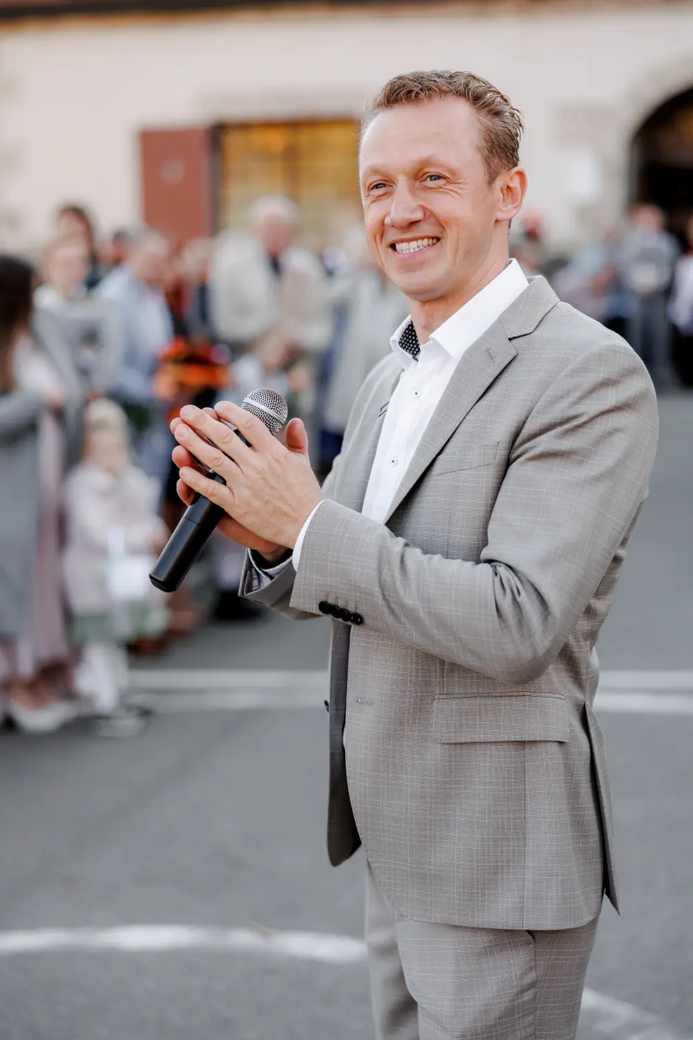 Alex Landmann auf der Party