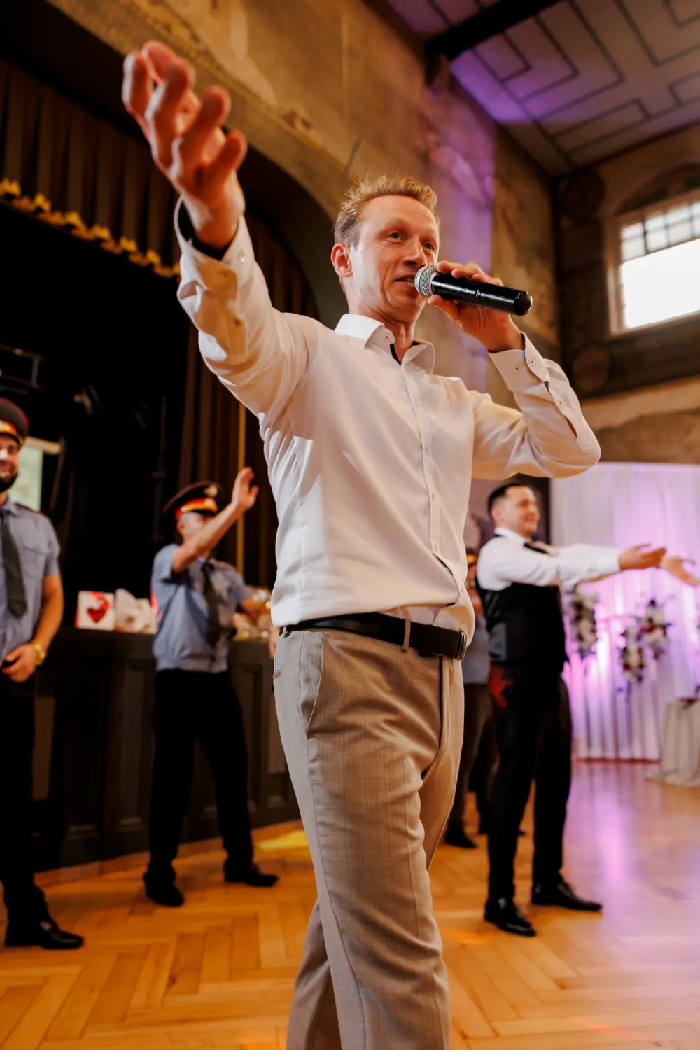 Alex Landmann auf der Party