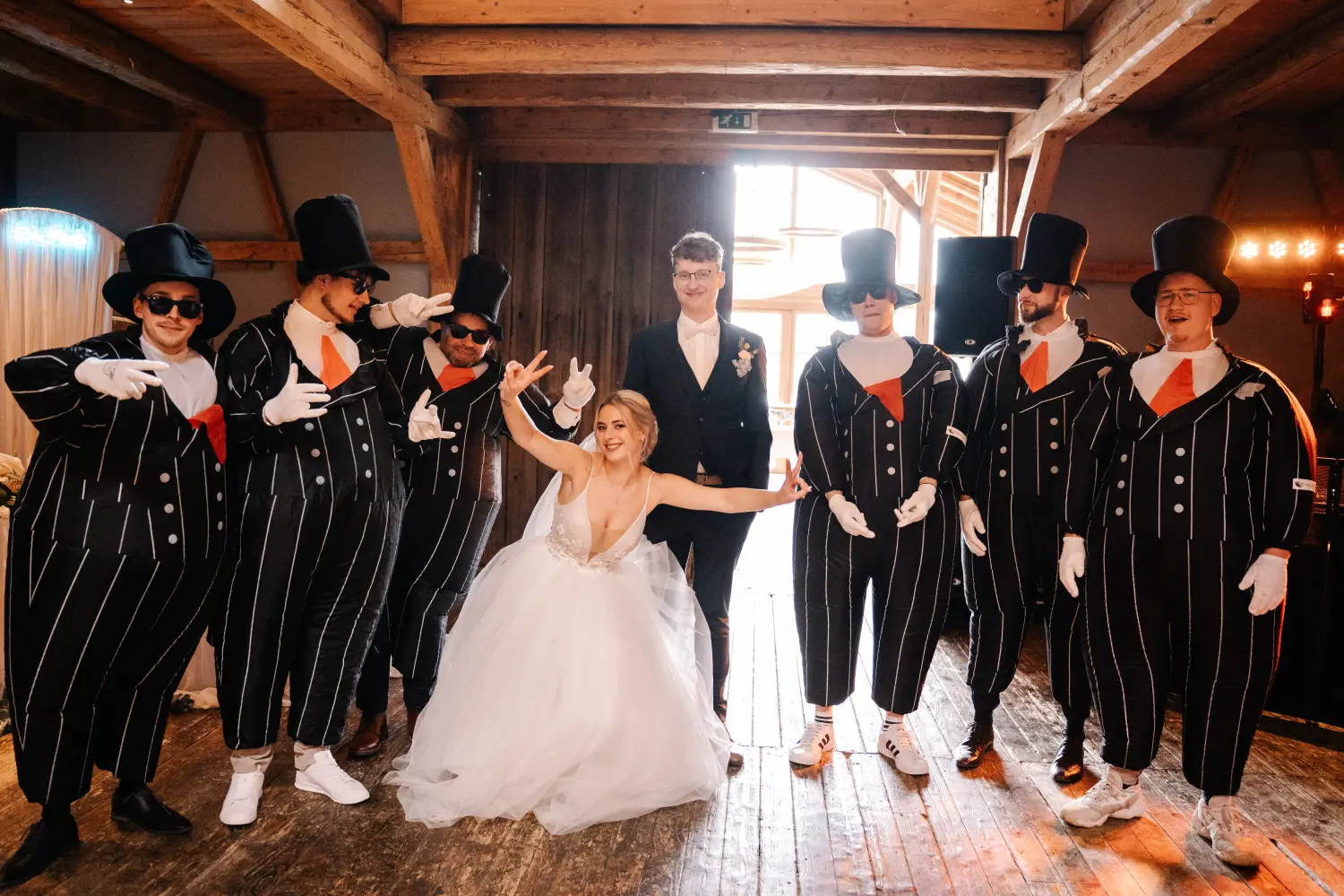 DJ auf der Hochzeitsparty von Alex Landmann